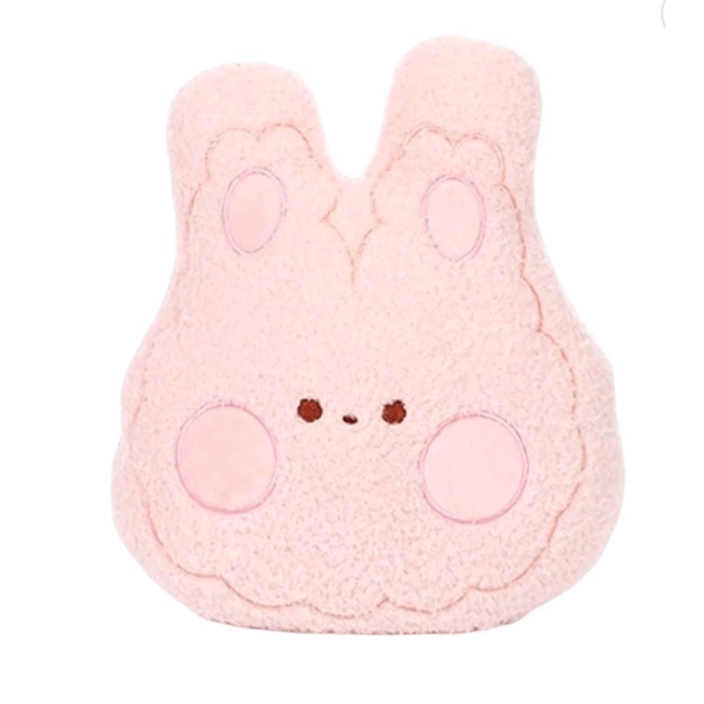 pink Rabbit Car Seat Headrest Neck Durable four seasonsCushion Pillows Accessory